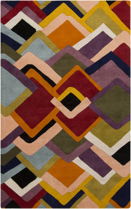 Surya Envelopes Purple 80 X 110 Area Rug ENV5000-811 800-42550 Image 0