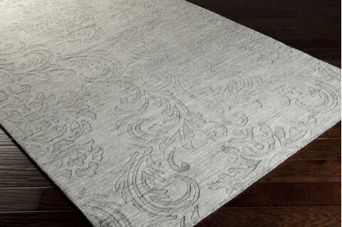 Surya Etching Grey 20 X 30 Area Rug ETC4926-23 800-43001 Image 1