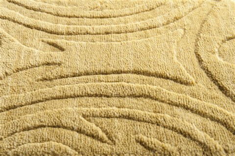 Surya Etching Yellow Runner 26 X 80 Area Rug ETC4928-268 800-43012 Image 1