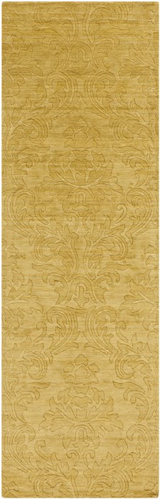 Surya Etching Yellow Runner 26 X 80 Area Rug ETC4928-268 800-43012 Image 0