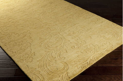Surya Etching Yellow 33 X 53 Area Rug ETC4928-3353 800-43013 Image 1
