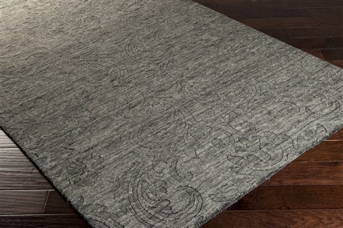 Surya Etching Black 80 X 110 Area Rug ETC4930-811 800-43025 Image 1