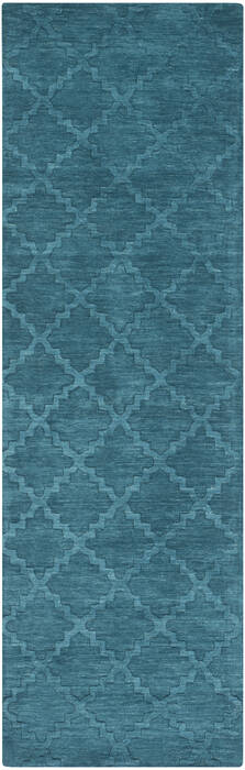 Surya Etching Blue Runner 26 X 80 Area Rug ETC4967-268 800-43042 Image 0