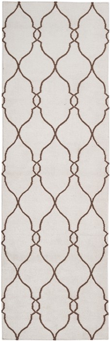Surya Fallon White Runner 26 X 80 Area Rug FAL1009-268 800-43123 Image 0