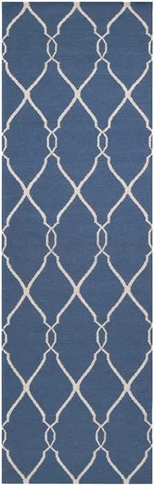 Surya Fallon Blue Runner 26 X 80 Area Rug FAL1011-268 800-43137 Image 0