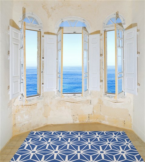 Surya Fallon Blue 80 X 110 Area Rug FAL1067-811 800-43298 Image 2
