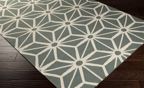 Surya Fallon Grey 50 X 80 Area Rug FAL1080-58 800-43315 Image 1