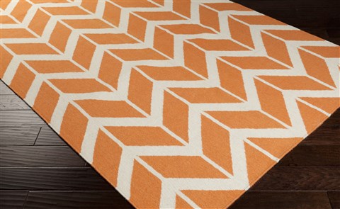 Surya Fallon Orange 36 X 56 Area Rug FAL1081-3656 800-43320 Image 1