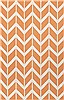 Surya Fallon Orange 80 X 110 Area Rug FAL1081-811 800-43322 Thumb 0