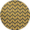 Surya Fallon Yellow Round 80 X 80 Area Rug FAL1088-8RD 800-43359 Thumb 0