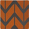 Surya Fallon Orange Round 80 X 80 Area Rug FAL1089-8RD 800-43365 Thumb 1