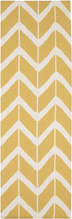 Surya Fallon Yellow Runner 26 X 80 Area Rug FAL1092-268 800-43379 Image 0