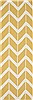 Surya Fallon Yellow Runner 26 X 80 Area Rug FAL1092-268 800-43379 Thumb 0