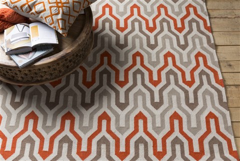 Surya Fallon Orange 50 X 80 Area Rug FAL1103-58 800-43447 Image 4