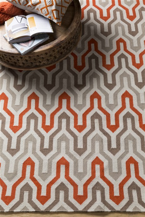 Surya Fallon Orange 50 X 80 Area Rug FAL1103-58 800-43447 Image 6
