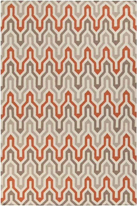 Surya Fallon Orange 50 X 80 Area Rug FAL1103-58 800-43447 Image 0