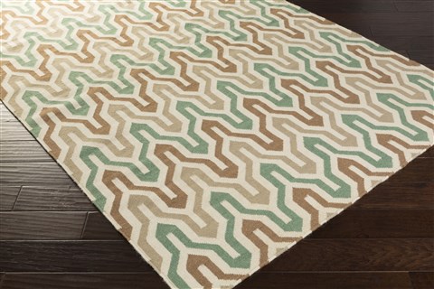 Surya Fallon Green 36 X 56 Area Rug FAL1105-3656 800-43458 Image 1