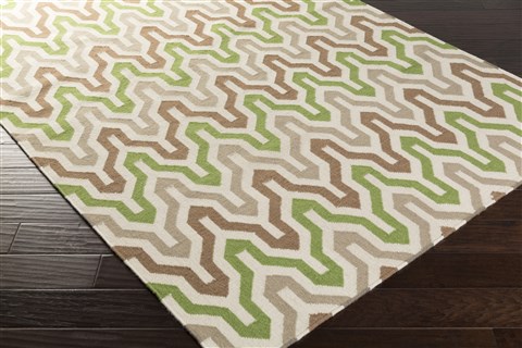 Surya Fallon Green 80 X 110 Area Rug FAL1107-811 800-43472 Image 1