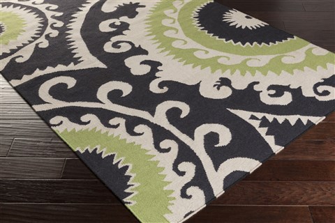 Surya Fallon Green 50 X 80 Area Rug FAL1116-58 800-43525 Image 1