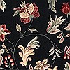 Surya Flor Black 50 X 80 Area Rug FLO8907-58 800-43644 Thumb 3