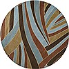 Surya Forum Brown Round 99 X 99 Area Rug FM7002-99RD 800-43679 Thumb 0