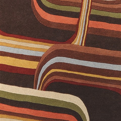 Surya Forum Red Square 40 X 40 Area Rug FM7007-4SQ 800-43688 Image 1