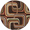 Surya Forum Red Round 80 X 80 Area Rug FM7007-8RD 800-43697 Thumb 0