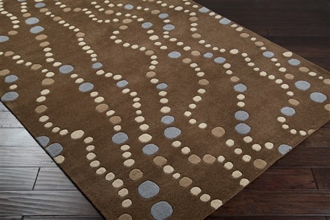 Surya Forum White 120 X 150 Area Rug FM7010-1215 800-43703 Image 1