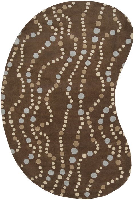 Surya Forum White Kidney 80 X 100 Area Rug FM7010-810KDNY 800-43716 Image 0