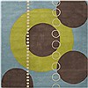 Surya Forum Grey Square 60 X 60 Area Rug FM7013-6SQ 800-43735 Thumb 0