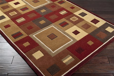 Surya Forum Brown 90 X 120 Area Rug FM7014-912 800-43762 Image 1