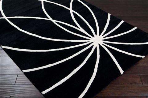 Surya Forum White 76 X 96 Area Rug FM7072-7696 800-43778 Image 1