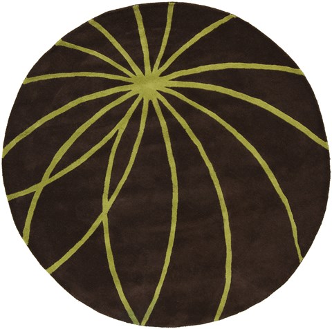 Surya Forum Green Round 40 X 40 Area Rug FM7073-4RD 800-43792 Image 0