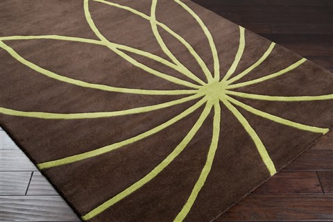 Surya Forum Green 50 X 80 Area Rug FM7073-58 800-43794 Image 1