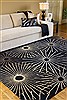 Surya Forum Black Kidney 80 X 100 Area Rug FM7090-810KDNY 800-43840 Thumb 2