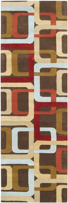 Surya Forum Red Runner 26 X 80 Area Rug FM7106-268 800-43850 Image 0