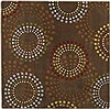 Surya Forum Brown Square 60 X 60 Area Rug FM7107-6SQ 800-43880 Thumb 0