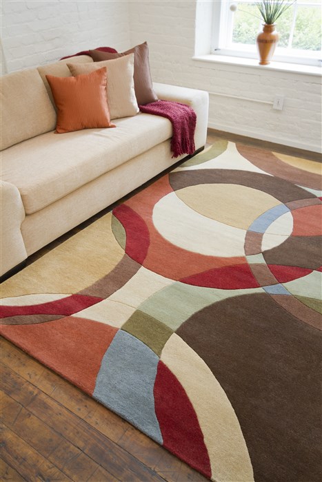 Surya Forum White 90 X 120 Area Rug FM7108-912 800-43907 Image 2