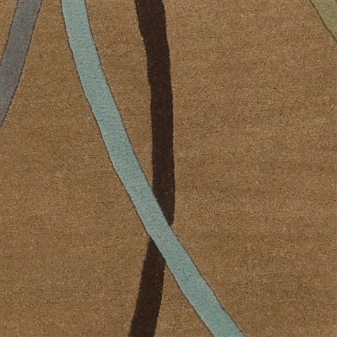Surya Forum Orange Square 99 X 99 Area Rug FM7140-99SQ 800-43951 Image 1