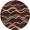 Surya Forum Red Round 40 X 40 Area Rug FM7154-4RD 800-43979 Thumb 0