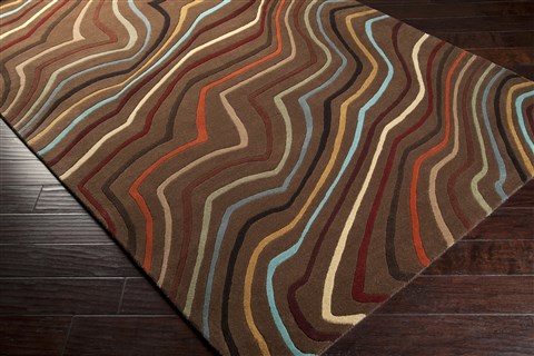 Surya Forum Red 50 X 80 Area Rug FM7155-58 800-44002 Image 1