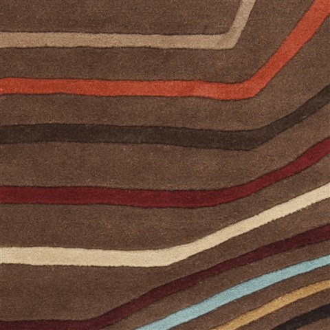 Surya Forum Red Round 80 X 80 Area Rug FM7155-8RD 800-44010 Image 1