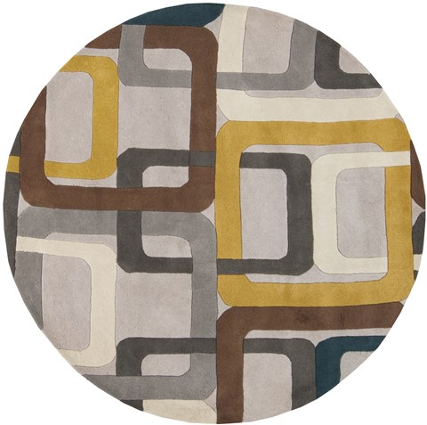 Surya Forum Green Round 60 X 60 Area Rug FM7159-6RD 800-44047 Image 0
