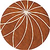 Surya Forum Orange Round 99 X 99 Area Rug FM7175-99RD 800-44118 Thumb 0