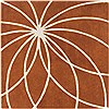 Surya Forum Orange Square 99 X 99 Area Rug FM7175-99SQ 800-44119 Thumb 0