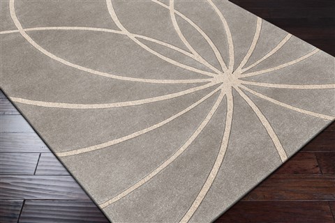 Surya Forum Grey 60 X 90 Area Rug FM7184-69 800-44169 Image 1