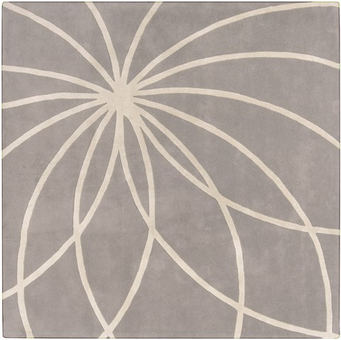 Surya Forum Grey Square 99 X 99 Area Rug FM7184-99SQ 800-44180 Image 0