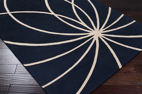 Surya Forum Blue 90 X 120 Area Rug FM7186-912 800-44220 Image 1