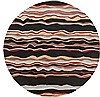 Surya Forum Black Round 99 X 99 Area Rug FM7191-99RD 800-44242 Thumb 0