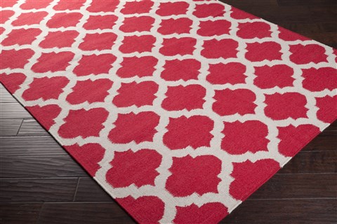 Surya Frontier Red 20 X 30 Area Rug FT114-23 800-44319 Image 1